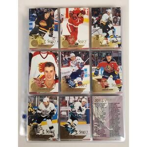 1995 Vintage Pinnacle Select NHL Hockey USA Trading Card Lot of 160 PCS